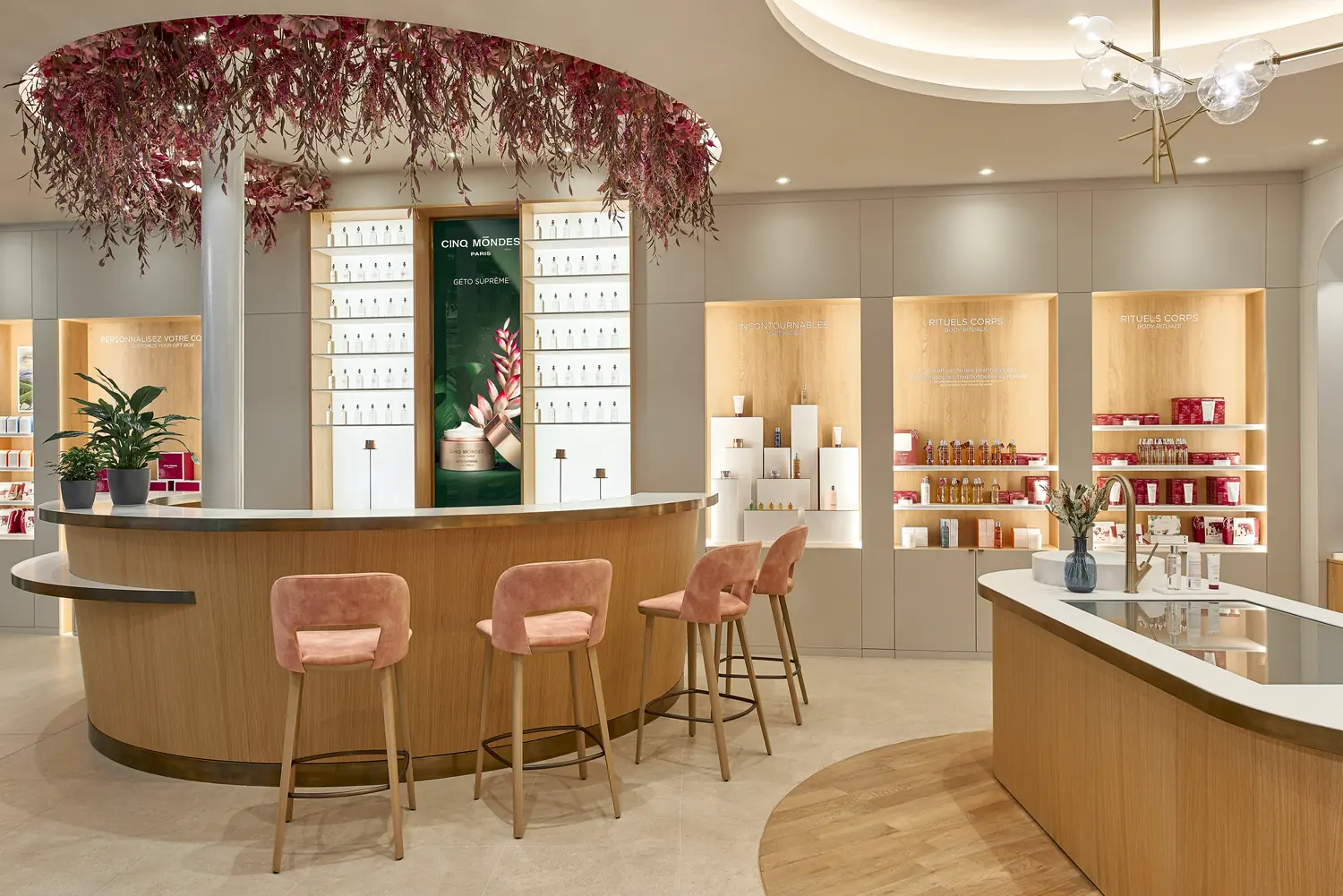 ARTIS CINQ MONDES vue boutique