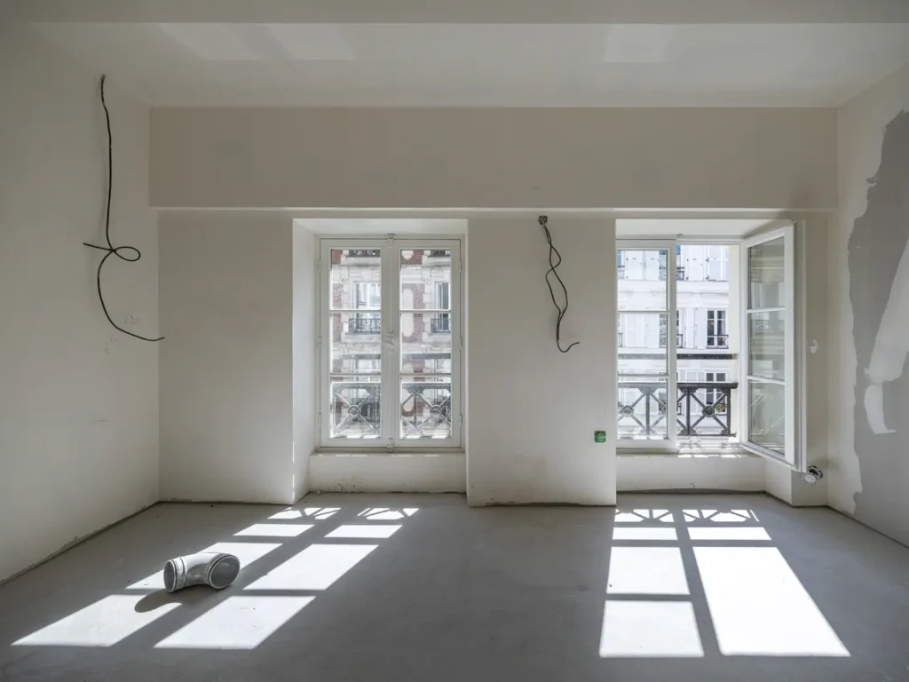 ARTIS METEOR vue chambre chantier