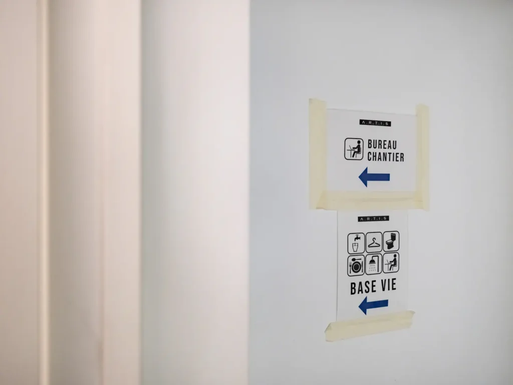 ARTIS METEOR vue installation chantier