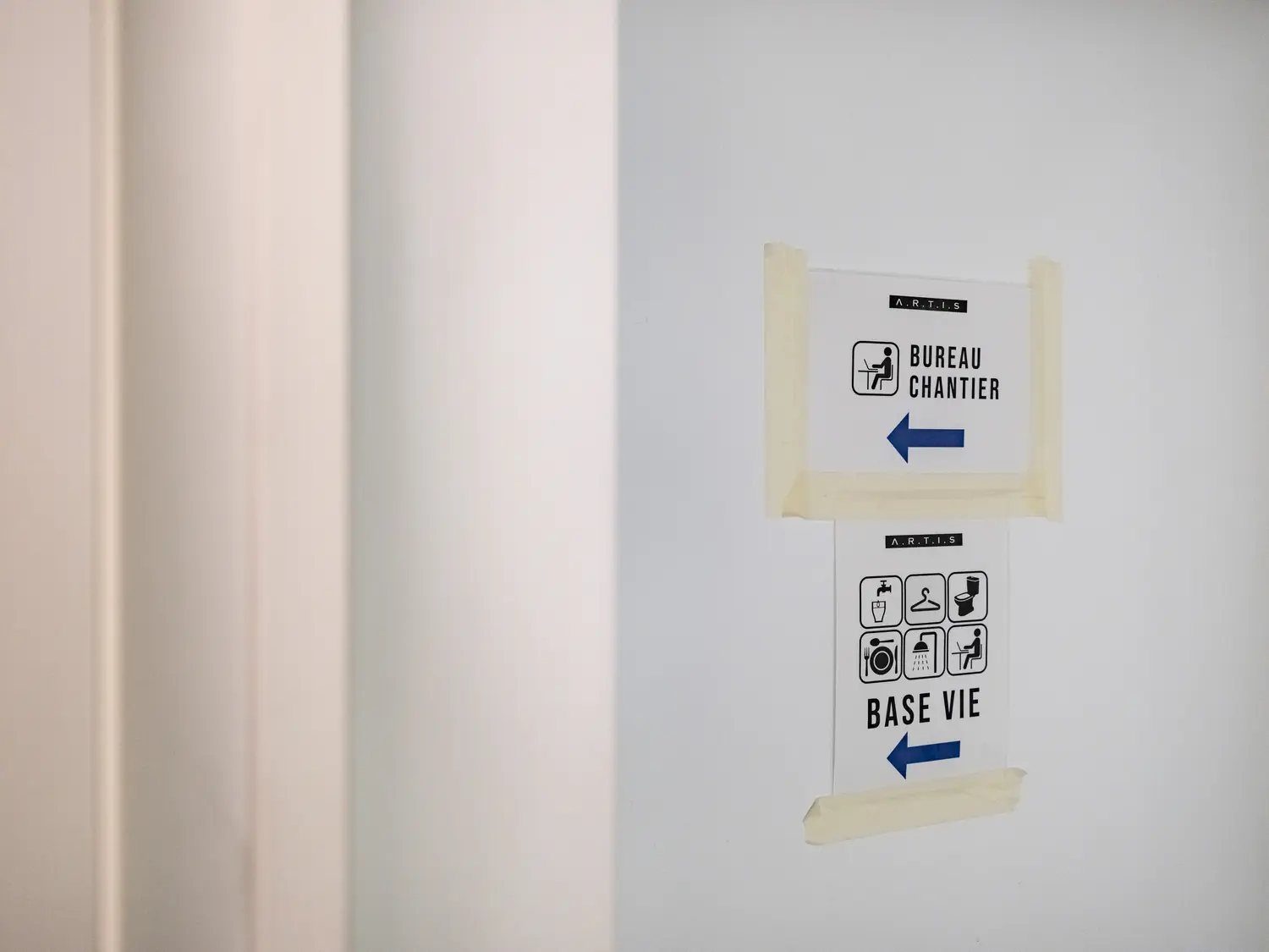 ARTIS METEOR vue installation chantier